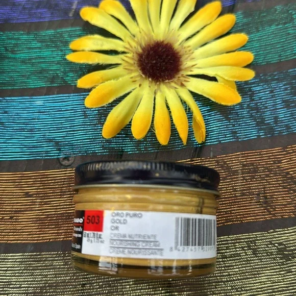 🩷 VINCE; Perforated Leather Blair Slip-On Sneaker in Metallic Gold; Wm. Sz. 9! - Picture 10 of 11